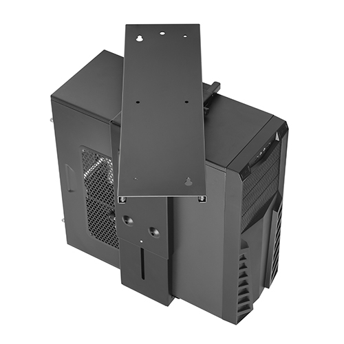 SOPORTE AJUSTABLE PARA CPU DEBAJO DEL ESCRITORIO CON RIEL DESLIZANTE CPB-5 Ahorrar más espacio para el área de trabajo from china(chinese)