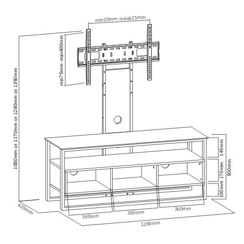 Modern Oak TV Stand Media Console with Glossy Glass Surface SLIM02 For most 32"-55" LED, LCD, Plasma flat panel TVs from china(chinese)