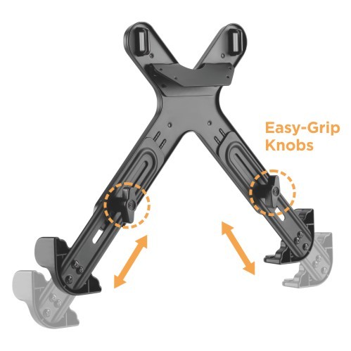 Adjustable Laptop Holder for VESA-Compatible Monitor Arms NBH-5 Fits 11"-17" Laptops from china(chinese)