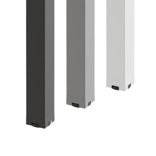 Quad Motor Back-to-Back Electric Sit-Stand Desk with Square Column (Standard) M07-43D Design for Upgraded Lifting Experience! from china(chinese)