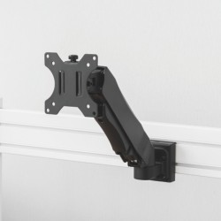 Gas Spring Steel Monitor Arm for Slat Wall 