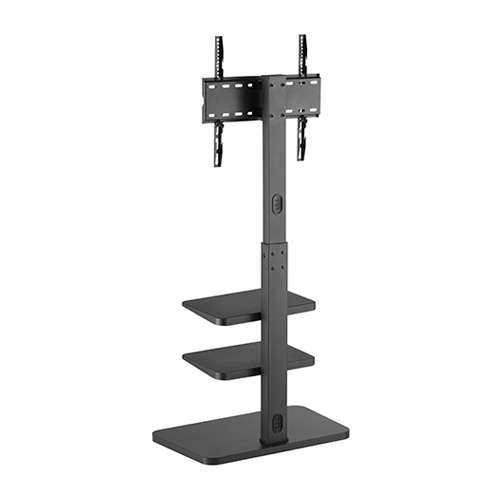 TV Floor Stand with Double Shelves  FS32-44D Support most 32"-65" TVs from china(chinese)