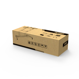 クランクハンドル付き大型スクリーン用の伸縮式高さ調節可能なスチールテレビカート TTL03H-610TW ほとんどの60"-100" LED/LCDフラットパネルテレビ用 from china(chinese)