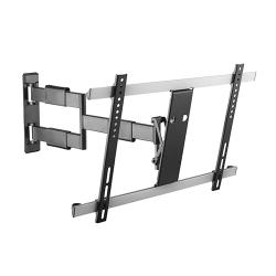 Slim Full-motion Curved & Flat Panel TV Wall Mount