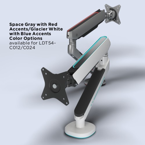 BRAZO PARA MONITOR GAMING IDENTITY PREMIUM  LDT54-C012 Para la Mayoría de los Monitores de 17"-32" from china(chinese)