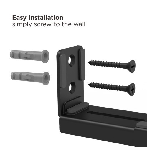 Adjustable Soundbar Wall Mount Brackets SB-67 Compatible with most Soundbars of 3.5”-6.1” Depth from china(chinese)