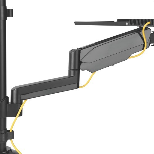 Single Screen Pole Held Computer Wall Mount with CPU Holder WWS04-01 Keep Yourself in Right Position from china(chinese)