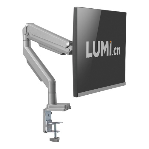 シングルモニターパフォーマンスガススプリング式アルミニウムモニターアーム LDT34-C012 ほとんどの17"-32"モニター用 from china(chinese)