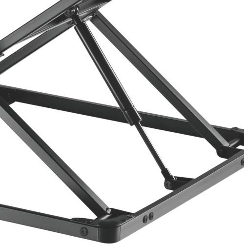 CONVERTIDOR DE ESCRITORIO DE PIE Y SENTADO ULTRADELGADO CON FUNCIÓN DE MEMORIA DE ALTURA (RESORTE DE GAS A COMPRESIÓN) DWS29-01 Convertidor de Escritorio Asequible para Estar de Pie y Sentado from china(chinese)