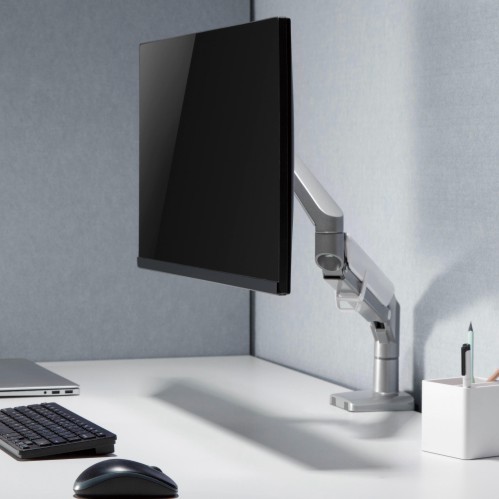 BRAZO PARA MONITOR ÚNICO DE RESORTE DE GAS AHORRO DE ESPACIO LDT44-C012 Para la Mayoría de los Monitores de 17"-32" from china(chinese)