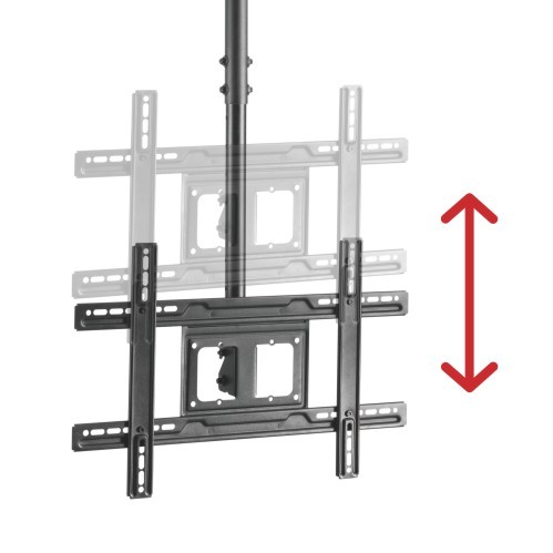 Heavy-Duty TV Ceiling Mount PLB-CE1046-01 Wider Height Ajustment Range & Stronger Loading Ability! from china(chinese)