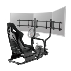 Triple Monitor Mount for LRS07-BS Racing Simulator Cockpit Seat
