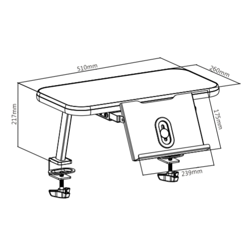 MINI ESTANTE PARA LIBROS CON SUJETALIBROS E513 Compatible con la Serie Giant/Anchor from china(chinese)