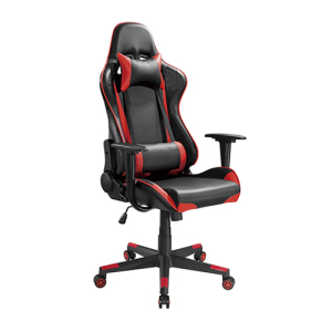 PU Leather Gaming Chairs with Headrest and Lumbar Support