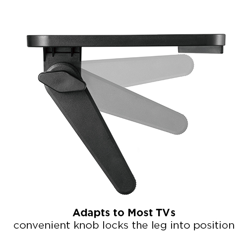Kickstand-Style TV Media Shelf with Protective Ledges APM-09-02 For Media Boxes, Speakers, Remote Controls, Knick-Knacks and Other Small Items from china(chinese)