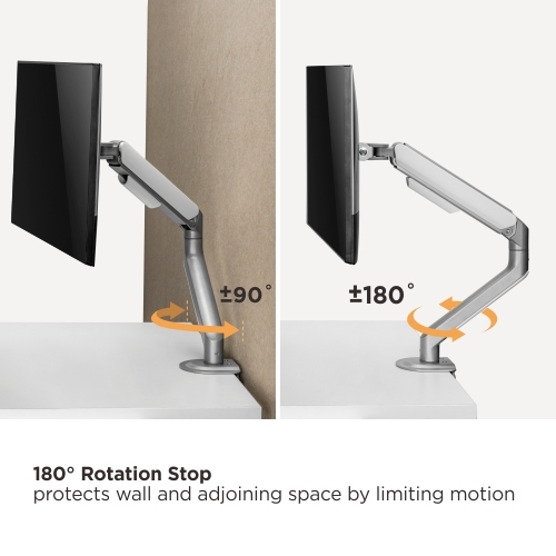 Single Monitor Economical Spring-Assisted Monitor Arm LDT63-C012 For Most 17"-32" Monitors from china(chinese)