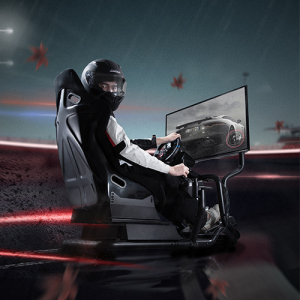 Single Monitor Mount for LRS07-BS Racing Simulator Cockpit Seat