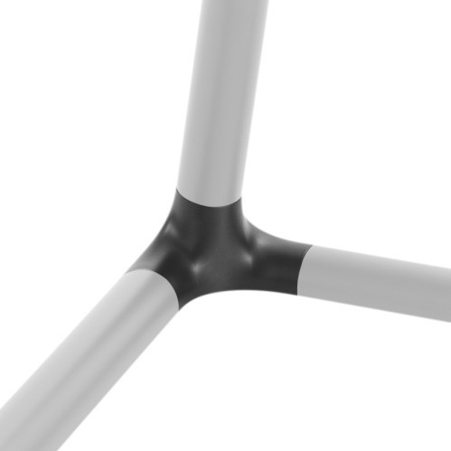 Modernist Linear Studio TV Floor Stand with V-Base FS17-46F Bring Aesthetics to Any Viewing Area from china(chinese)