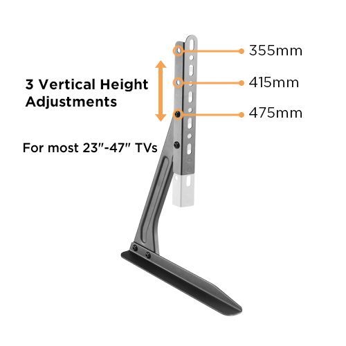 Heavy-Duty Minimalist Design Tabletop TV Stand LDT03-15L For most 23"-70" Flat Panel TVs from china(chinese)
