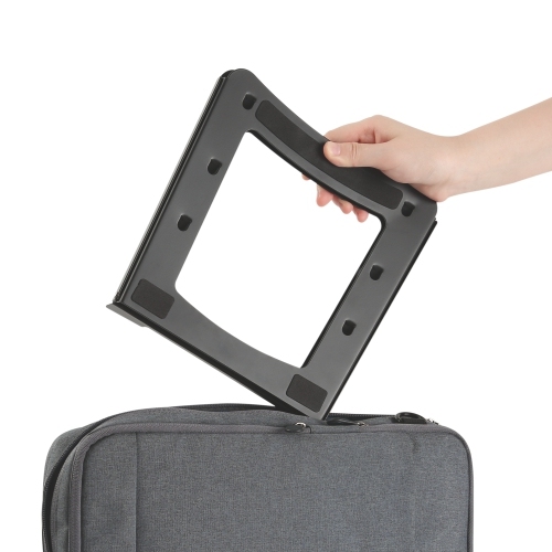 Foldable Steel Laptop/Tablet Stand with 3 Adjustment Positions LPS01-2 Portable Ergonomics--Suitable for 10’’~15” laptops and most tablets from china(chinese)