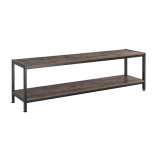 2-Tier Industrial Style Media Console (Large)