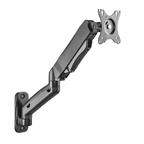 経済的なシングルスクリーン壁掛けガススプリング式モニターアーム LDA31-112 ほとんどの17"-32"フラットおよびカーブモニター用 from china(chinese)