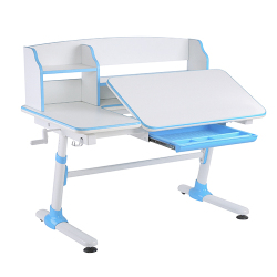 Large Storage Height Adjustable Children Desk (1190x731mm/46.9"x28.8")