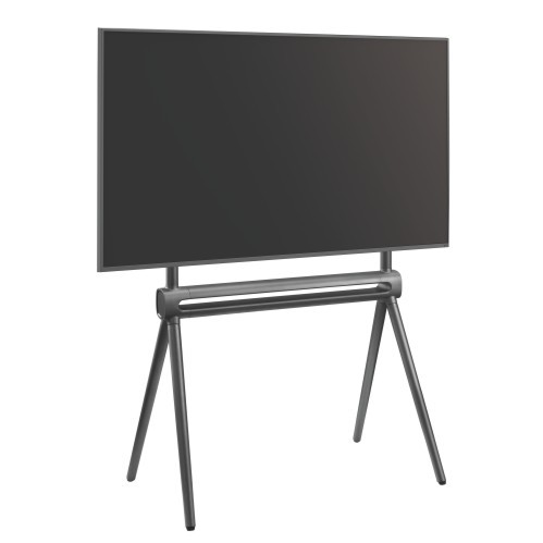 Scandinavian Easel Studio TV Floor Stand with RGB Light FS29-46F-02L Create the Ambience from china(chinese)