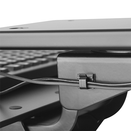 Negative Tilt & Swivel Under-Desk Keyboard Tray with Gel Wrist Rest KBT-03 Create Clutter-Free Desktops.  from china(chinese)