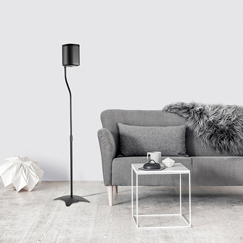 SOPORTE DE SUELO SATÉLITE DE METAL AJUSTABLE EN ALTURA PARA ALTAVOZ  SS-01 Apto para altavoces envolventes de instalación trasera from china(chinese)