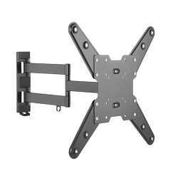 Heavy-duty Full-motion Curved & Flat Panel TV Wall Mount