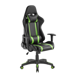 Premium PU Gaming Chair with Headrest and Lumbar Support