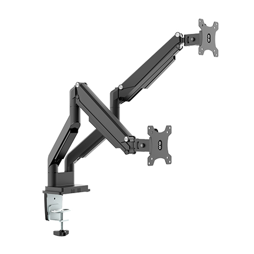 Dual Monitors Performance Gas Spring Aluminum Monitor Arm LDT34-C024 For Most 17"-32" Monitors from china(chinese)