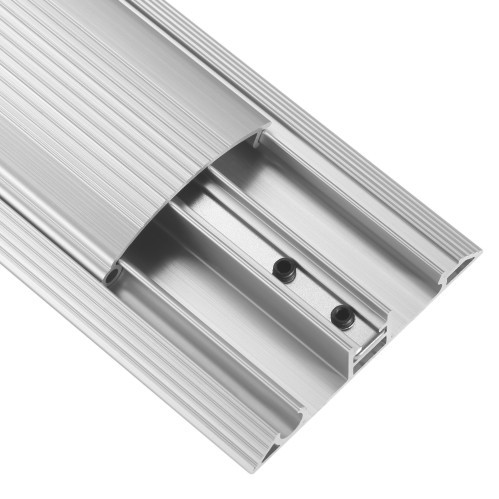 Aluminum Floor Cable Cover - 1604x92mm CC13-S160 Protect and Organize Your Wire & Cable Runs from china(chinese)