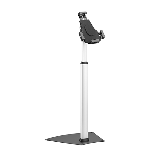 Anti-theft Tablet Kiosk Floor Stand with Aluminum Base Supplier and