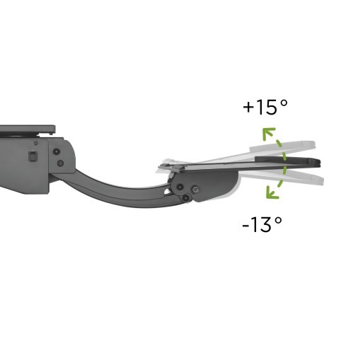 Airlift Negative Tilt & Swivel Under-Desk Keyboard Tray with Gel Wrist Rest and Precise Mouse Pad KBT-04 Create Clutter-Free Desktops Gas Lift Height Adjustment from china(chinese)