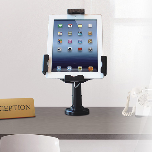 Tablet Stand Mount Wall Desk Under Cabinet Adjustable 360° Rotating  Universal
