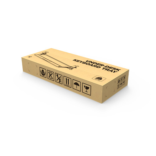 Tilting Clamp-On Keyboard Tray KBT-08T Frees-up Desk Space with Easy Installation from china(chinese)