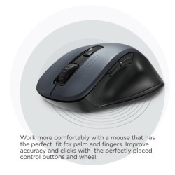 Wireless & Bluetooth Ergonomic Mouse