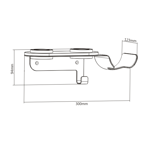 SOPORTE DE PARED MAGNÉTICO PARA SECADOR DE PELO DYSON SUPERSONIC™ HAB-03 Colocar Todo al Alcance de la Mano from china(chinese)
