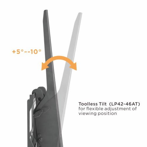 Tilt Portrait Lockable Digital Signage TV Wall Mount  LP42-64AT For most 37”-75” TVs from china(chinese)