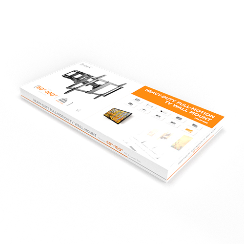 特大ヘビーデューティーフルモーションカーブ&フラットパネルテレビ壁掛け金具 LPA37-696 ほとんどの60"~100"カーブ&フラットパネルテレビ用 from china(chinese)