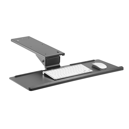 Negative Tilt & Swivel Under-Desk Keyboard Tray with Gel Wrist Rest KBT-03 Create Clutter-Free Desktops.  from china(chinese)