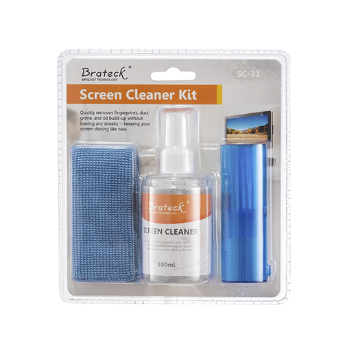 3-IN-1スクリーンクリーナーキット SC-31 1 x 100ml スクリーンクリーナー + 1 x 200x200mm パールクロス + 1 x ソフトブラシ from china(chinese)