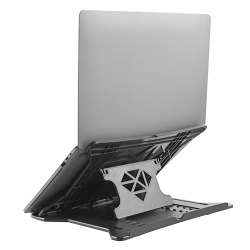 Foldable Plastic Laptop Riser
