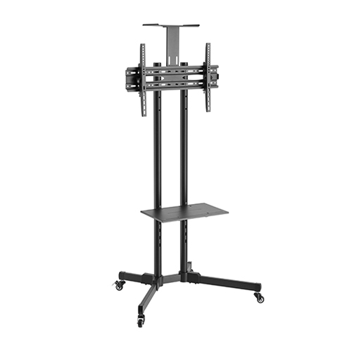Versatile & Compact TV Cart T1028B Camera shelf & DVD/AV shelf included from china(chinese)