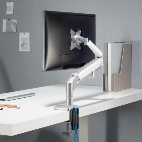 Single Monitor Space-Saving Gas Spring Monitor Arm with USB LDT44-C012U For Most 17''-32'' Monitors from china(chinese)