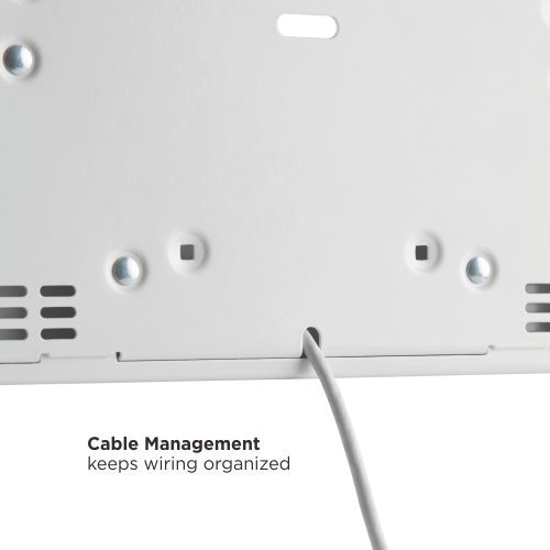 Anti-Theft Tablet Wall Mount Enclosure for 9.7" iPad 5/6 & iPad Pro (1st), 10.2" iPad 7/8/9, 10.5” iPad Air (Gen 3)/iPad Pro, 10.1" Samsung Galaxy Tab A (2019)   PAD32-01B Ideal for Trade Show, Store Display and More Public Places from china(chinese)