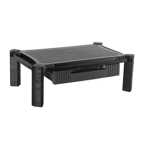SOPORTE MODULAR INTELIGENTE MULTIUSOS CON CAJÓN (SUPERFICIE GRANDE) AMS-2L Se adapta a la mayoría de monitores, portátiles, impresoras y otras máquinas de oficina de 13" - 32" from china(chinese)