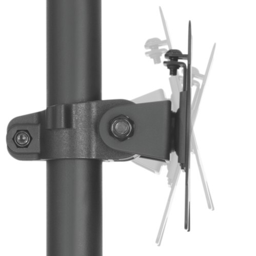 Height Adjustable Mobile Computer Workstation with Monitor Mount FWS04-1 For mobile or fixed computing and display needs. from china(chinese)